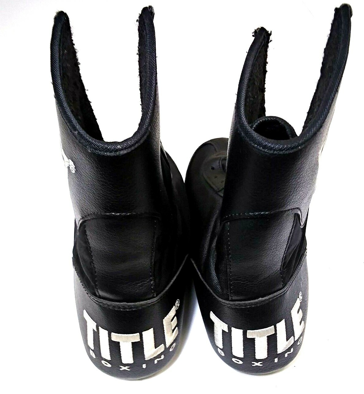 Title Boxing Womens Size 5 Speed-Flex Encore Mid-Length Boxing Shoes Black