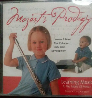 NEW ~ MOZART'S PRODIGY (CD) Learning Music To The Music of Mozart. SEALED