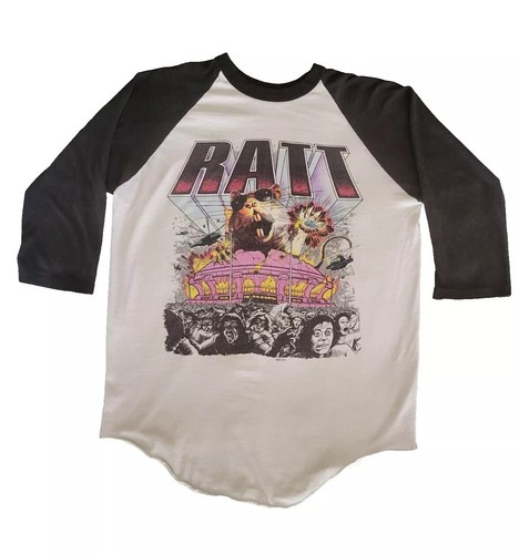 Vintage RATT Concert Tour T shirt 85-86 Size Large RATT PATROL