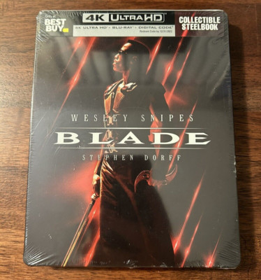 Blade 1998 4K Ultra HD Blu-ray Steelbook Best Buy Exclusive Brand New Box Ship