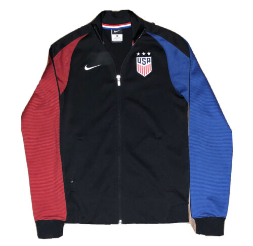 USA Nike Full Zip Track Jacket RARE N98 Soccer USMNT Men's USA Nike Full Zip Track Jacket RARE N98 Soccer USMNT Men's