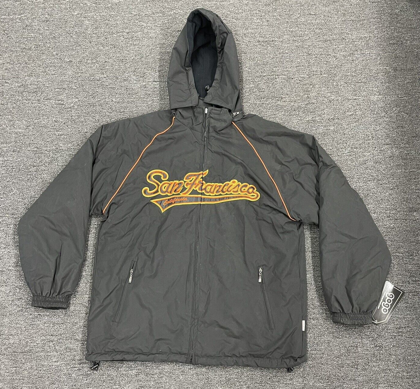 Gogo Sports ~ Men's Black/Orange San Francisco Sewn Reversible