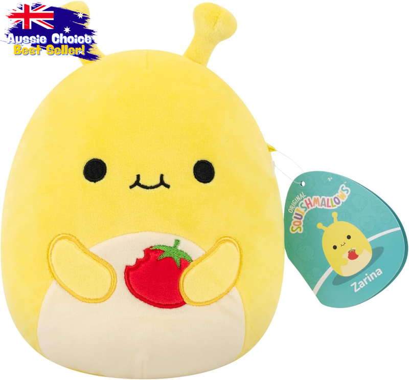 Zarina the Banana Slug Plush Toy 7.5" Soft Cute Collectible Animal Stuffed Toy