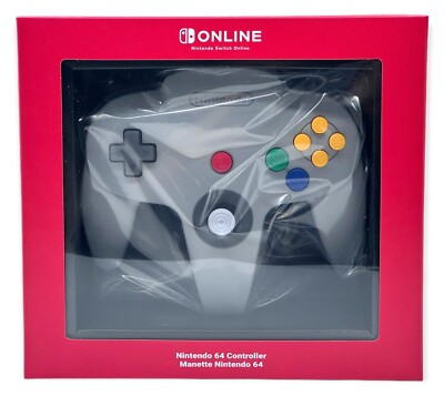 N64 Bluetooth Wireless Controller - Nintendo Switch Online *NEU OVP SEALED*