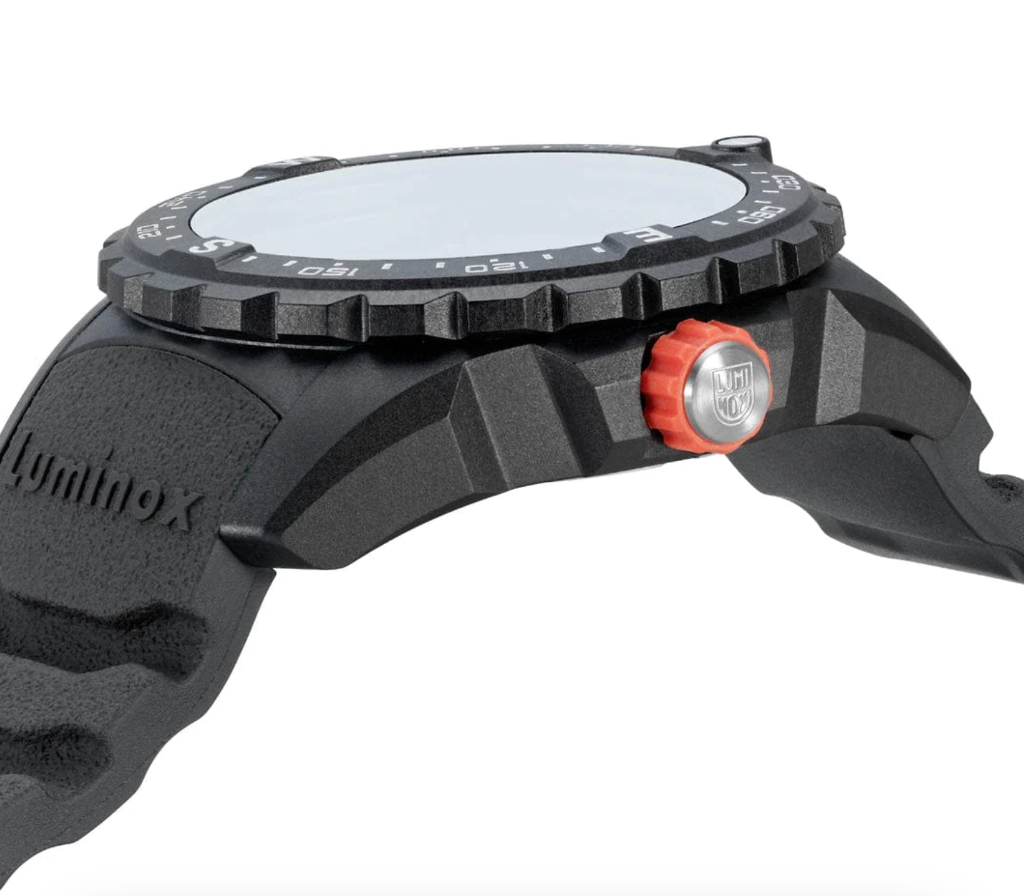 Pre-owned Luminox Xb.3731 Bear Grylls Survival Mountain Beige Rubber 43 Mm Men's Watch
