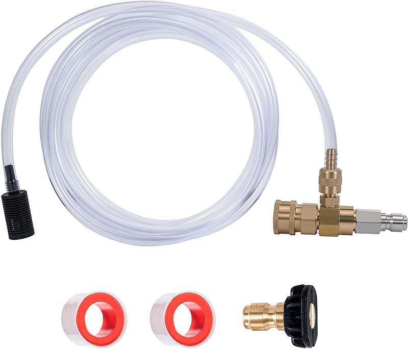 Tempono Pressure Washer Soap Injector, Downstream Power Washer Chemical 3/8 Inch