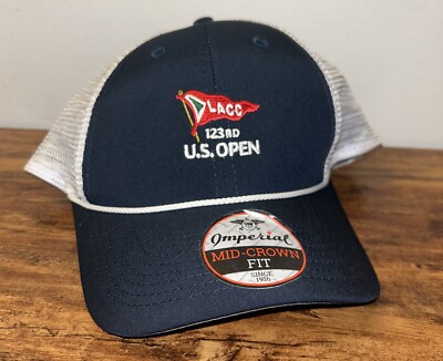 NEW LACC 123rd US Open USGA Adjustable Hat Mid-Crown Fit One Size