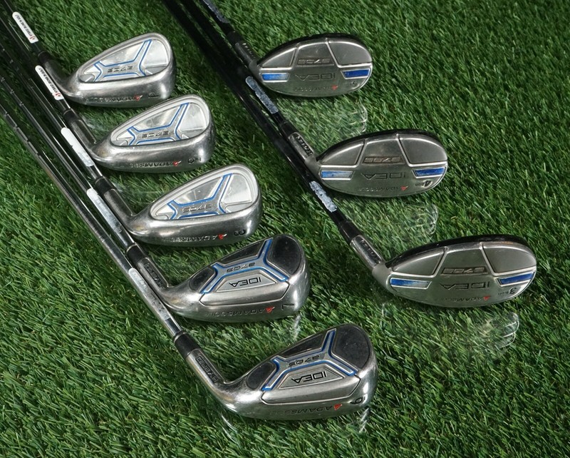 Idea A70s 6-p, 3h, 4h, 5h Club Set W/ Stiff Flex Shafts