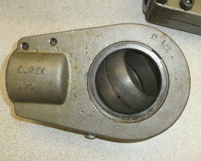 Elges 70mm- Hydraulik-Gelenkkopf  Stahl/ Stahl Gewinde 65x1,5 ( Ã¤Hnlich Gihrk70