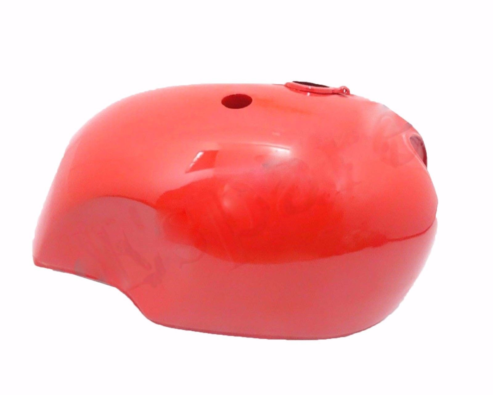 New BSA A65 Spitfire Red Painted Aluminum Alloy Petrol Fuel Tank 4 Gallon  