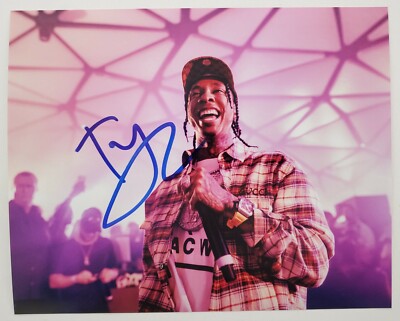 Tyga Signed 8x10 Photo YMCMB Rack City Singer Rapper Hip Hop Rap LEGEND RAD