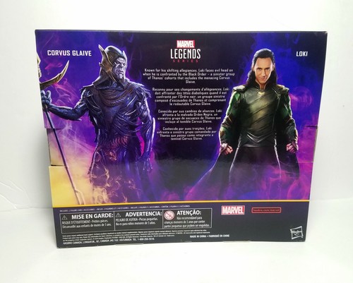 アメコミ Marvel Legends Loki & Corvus Glaive Marvel Legends Series Avengers: Infinity War Loki & Corvus