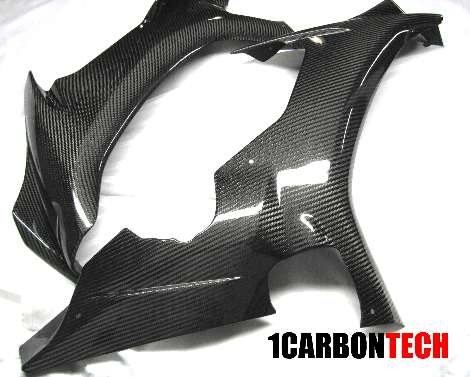 CARBON FIBER FRONT SIDE PANELS FAIRINGS 2015-2016-2017-2018