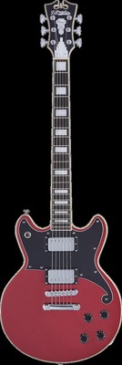 D'Angelico Premier Brighton Electric Guitar - Oxblood