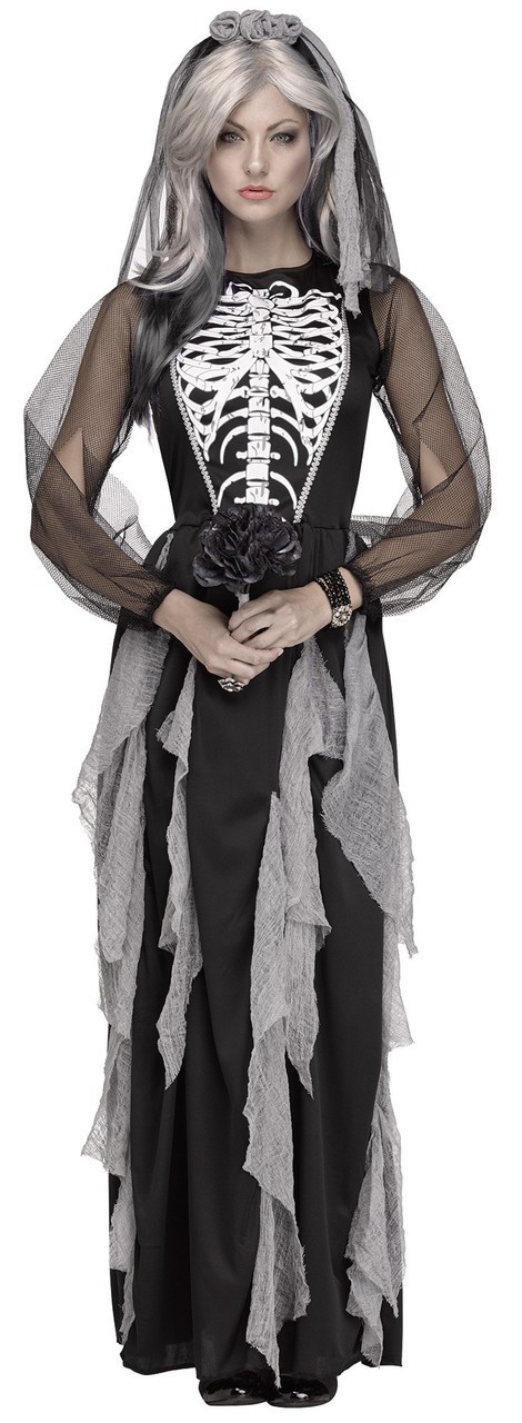 Halloween Size M Skeleton Costumes for Women
