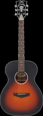 D'Angelico Premier Tammany LS Acoustic-electric Guitar - Satin Vintage Sunburst