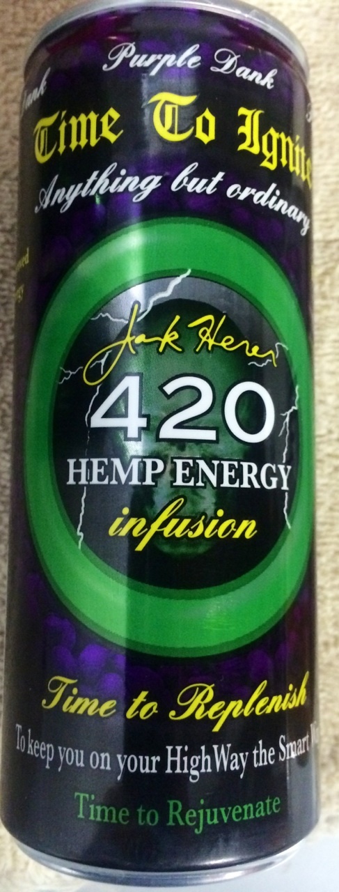 2008 420 Energy Drink FULL RARE Jack Herer Died in 2010 Cocaine Monster Dank