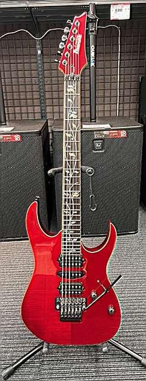 Ibanez RG8570Z j.custom Red Made in Japan ST Type Solid Body