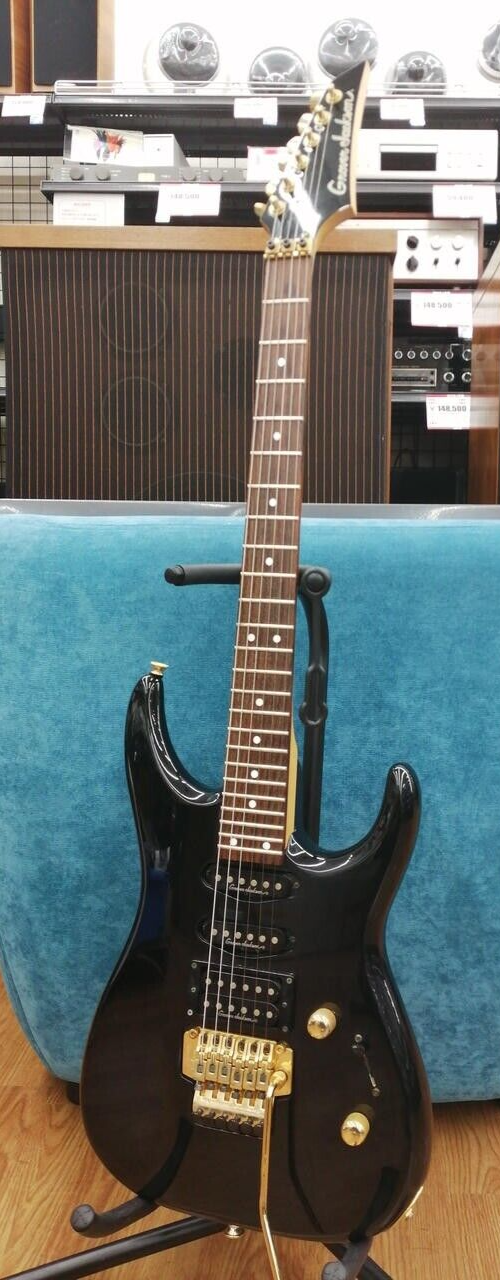 【日本製】Grover Jackson GJ-55S ★DINKY★ Grover Jackson] GJ55S ST Type Black Electric Guitar Made in
