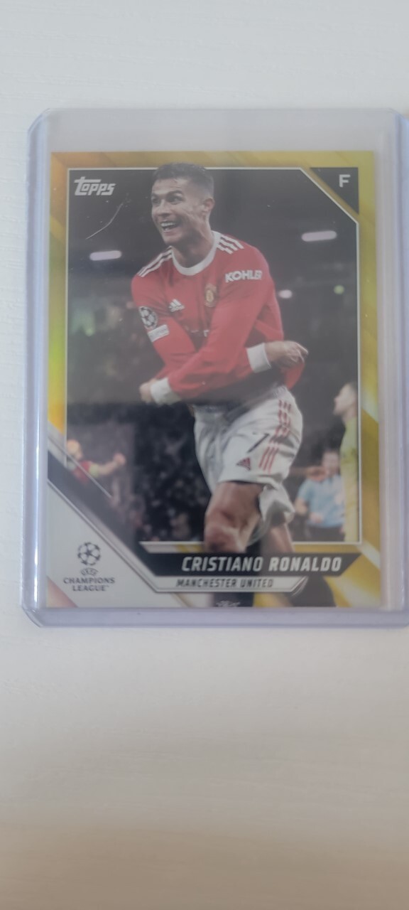 2022 Topps Soccer Champions League Cristiano Ronaldo 201/250