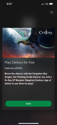 Century Age of Ashes Forgotten Bay Pack XBOX Series X/S