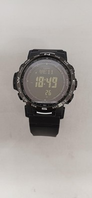 CASIO /PRW-35Y N-4633 GOOD WRISTWATCH