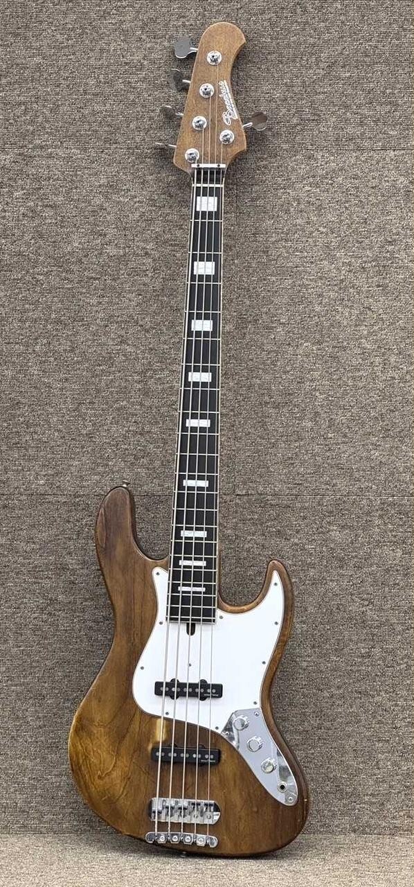 Bacchus Woodline 517 Made in Japan JB Type 5 String Solid