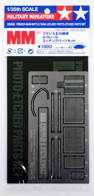 Tamiya 35280 French Main Battle Tank Leclerc Photo-Etched Parts Set 1/35 Scale