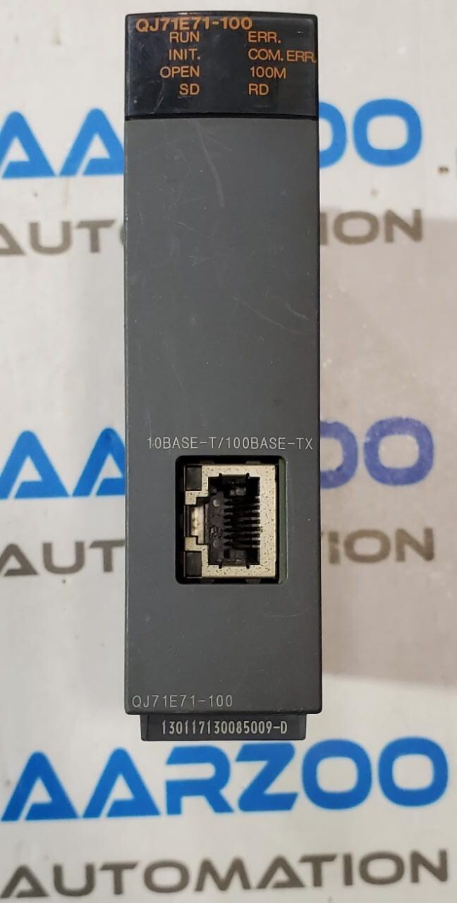 Mitsubishi MELSEC-Q ETHERNET I/F UNIT QJ71E71-100 | eBay