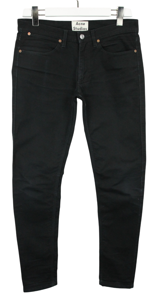 ACNE STUDIOS Bla Konst North Stay Black Jeans Mens W30/L32 ACNE STUDIOS Bla Konst North Stay Black Jeans Mens W30/L32
