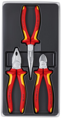 Knipex 00 20 12, 3 Pc 1000V Insulated Tool Set