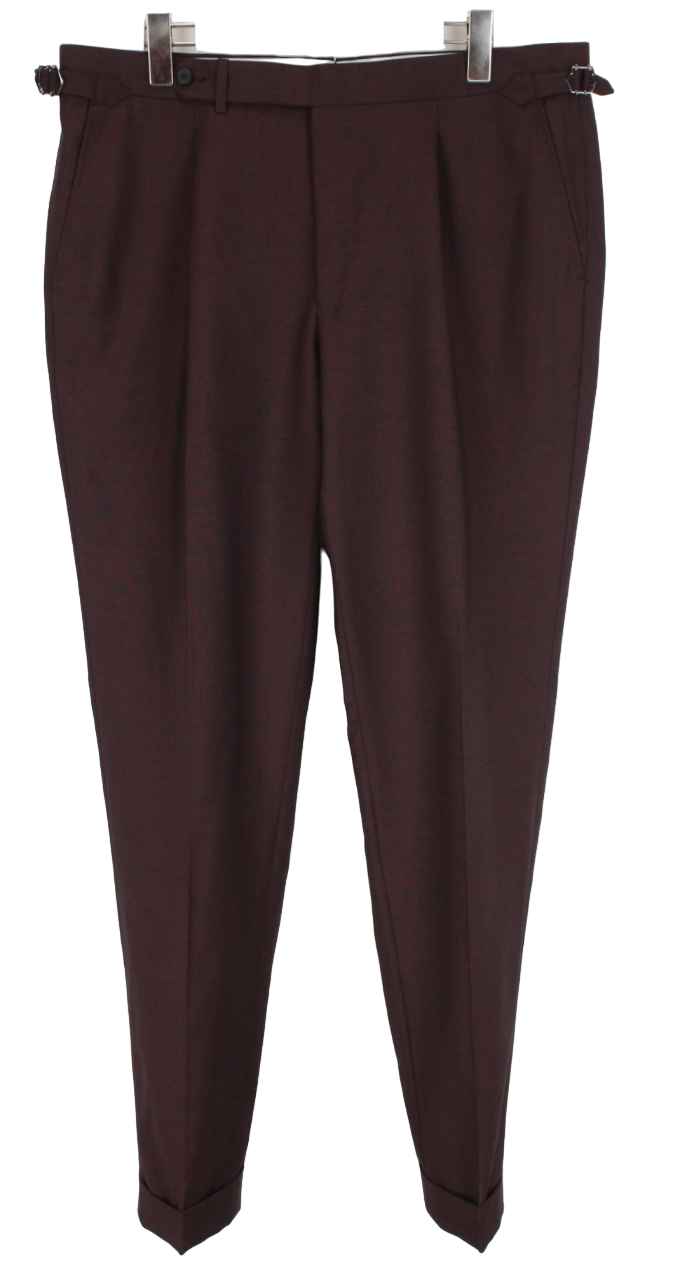 スラックス HUECLOSET Side Three Tuck Slacks SE281 HUECLOSET Side Three Tuck Slacks SE281