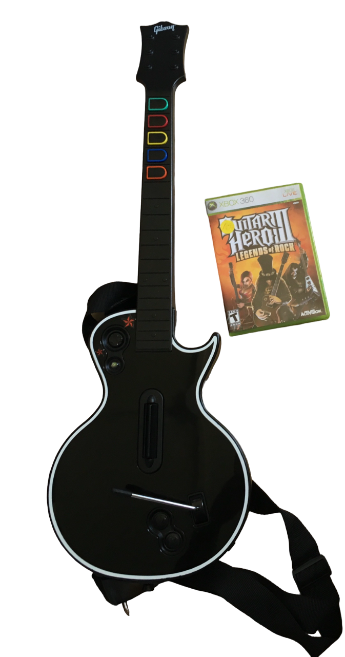 XBOX360 ギターヒーローⅢ　レスポールコントローラー XBOX 360 Guitar Hero III Les Paul Wireless Controller Bundle