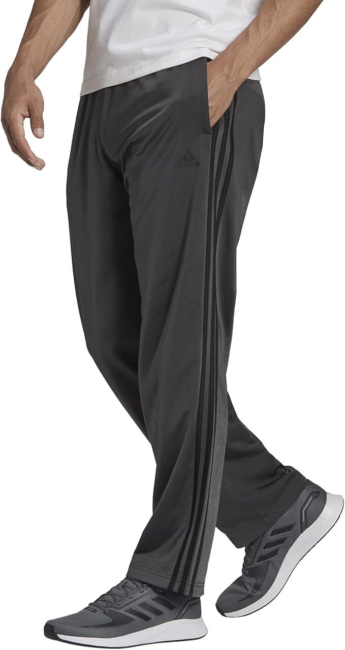 パンツ・ボトムスその他 Adidas Primegreen Essentials Warm-Up Open Hem 3S Track Pants adidas men Primegreen Essentials Warm-Up Open Hem 3-Stripes