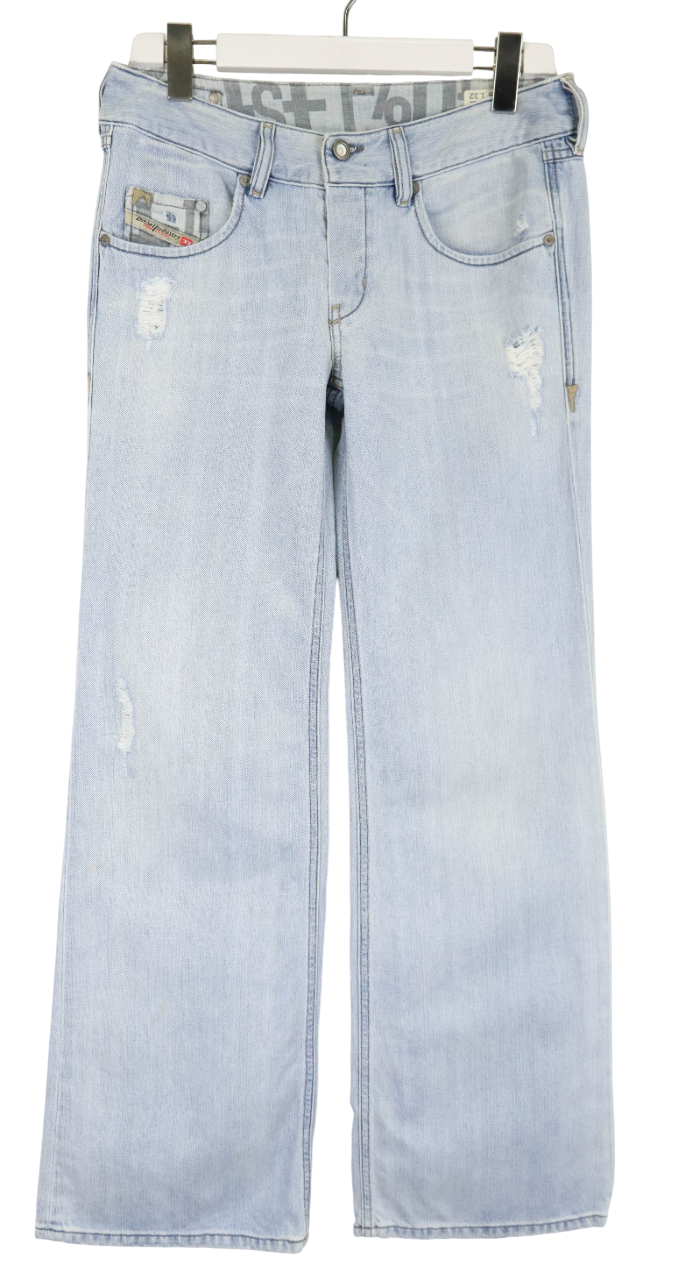 Risseyです HELLO by 2007! Jeans Regular Straight DIESEL Revick 008HB
