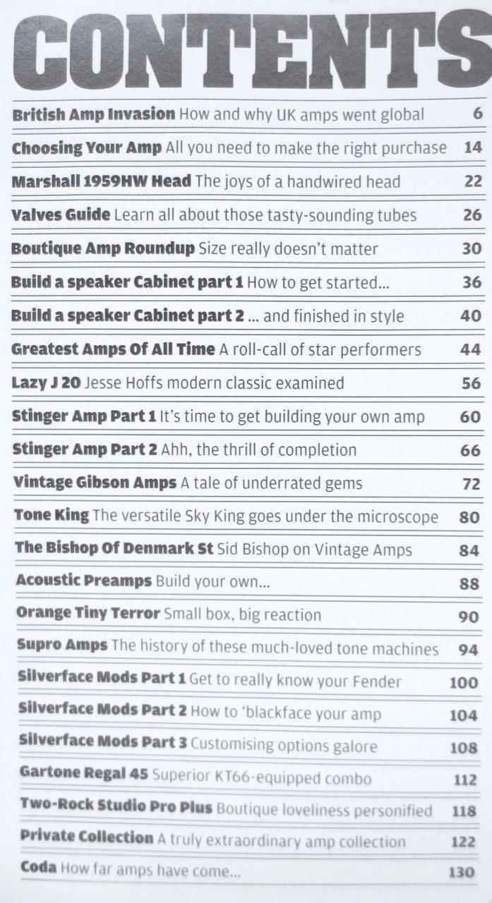 Guitar Amp Bible 2015 Anthem Publishing U.K.