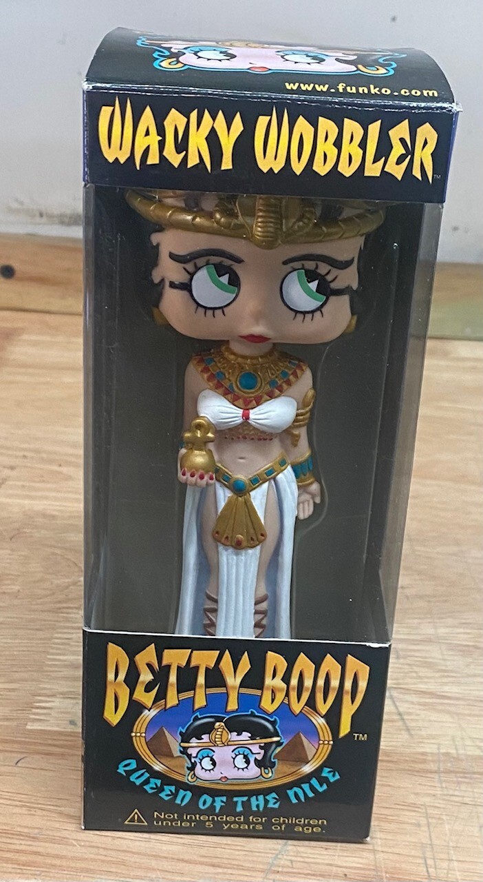 ベティブープ　Funko製ボビングヘッドフィギュア　クイーンオブザナイル FUNKO QUEEN OF THE NILE bobble head NEW IN BOX BETTY BOOP