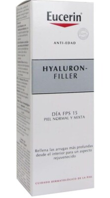 Eucerin Hyaluron-Filler 3x Effect Day Cream, 50 ml (Pack of 1) | SPF15
