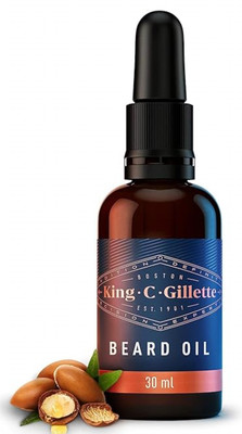 King C. Gillette Beard Oil, 30 mL, Exp. 08/24 New S1