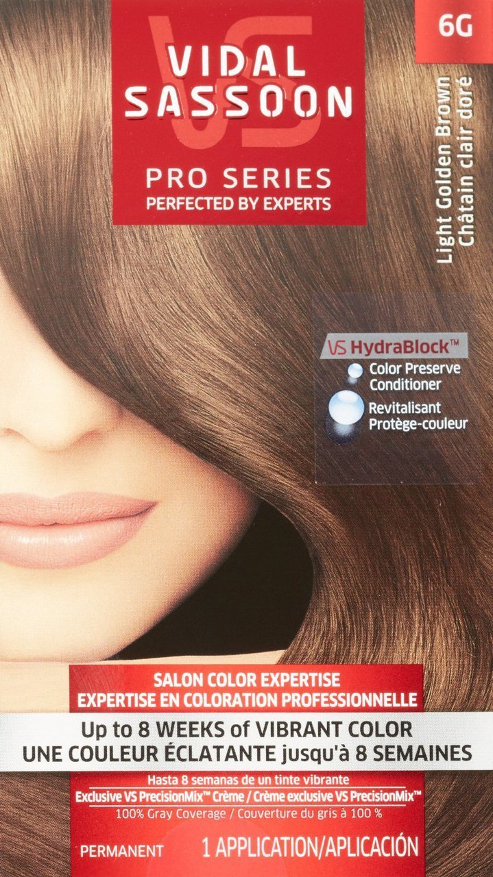 Series Vidal Sassoon 4 6g Light Golden Brown Permanent Hair Color Series Vidal Sassoon 4 6g Light Golden Brown Permanent Hair Color