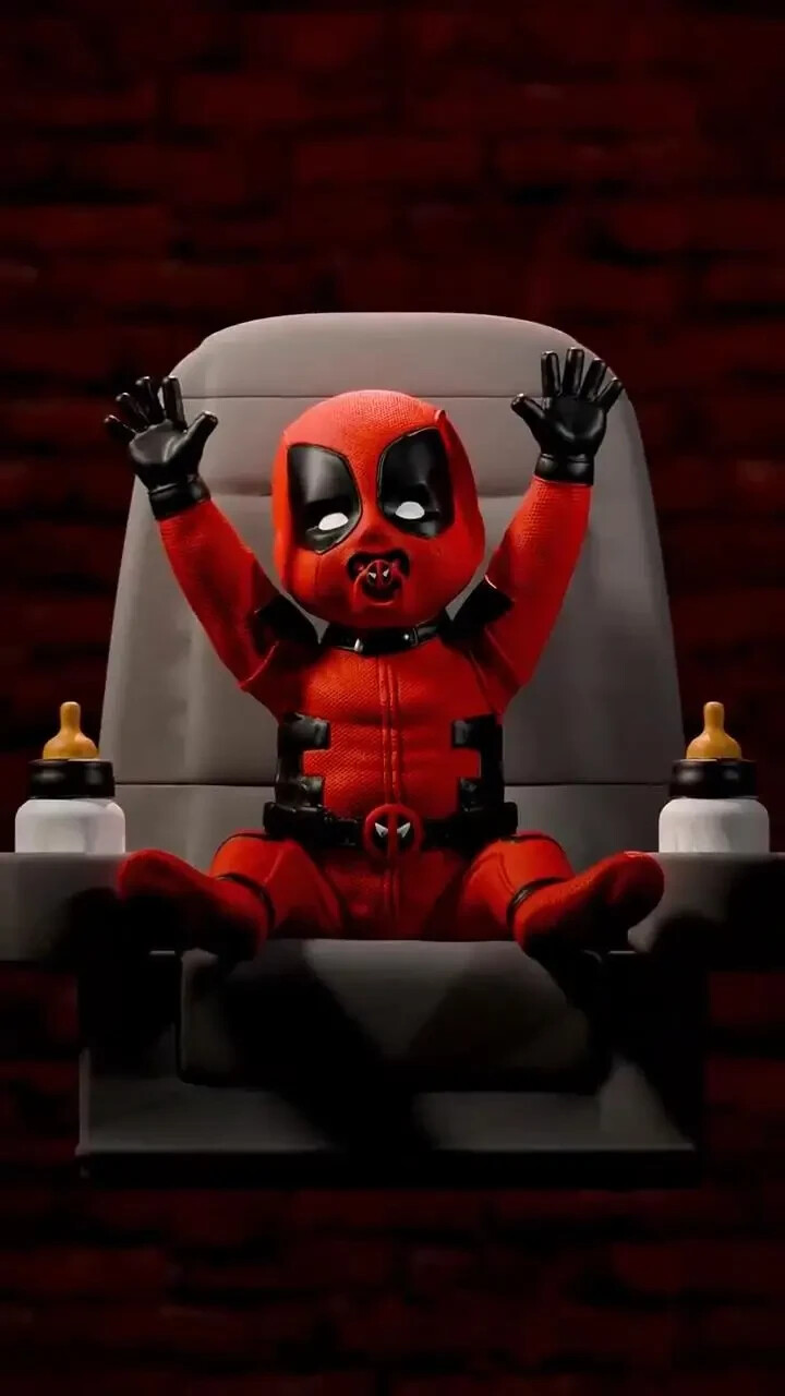 NEW Baby Deadpool Babypool Popcorn Bucket/Sipper Regal