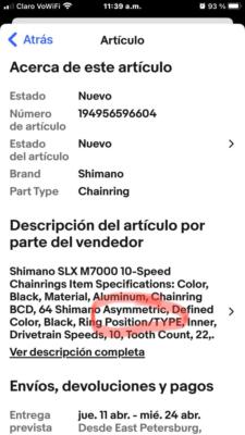 Fotos del artículo de un comprador verificado