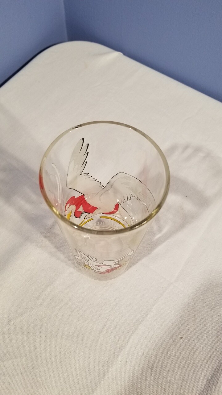 VINTAGE! 1977 Pepsi Disney's The Rescuers Collector Glass-Orville