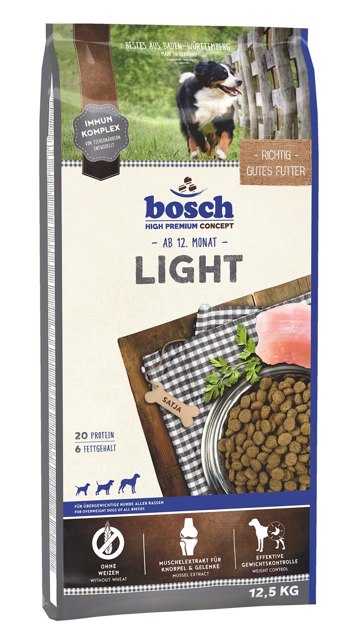 bosch Light 12,5kg Diät Hundefutter Trockenfutter für übergewichtige Hunde