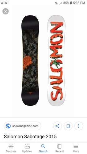Salomon snowboard