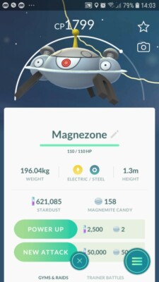 Magnezone ( Magnemite & Magneton Evolution ) Pokemon Trade Go