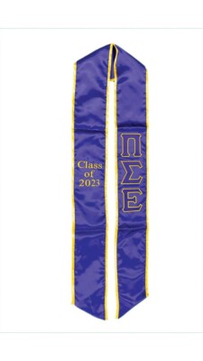 Pi Sigma Epsilon Class of 2024 Graduation Stole Sash