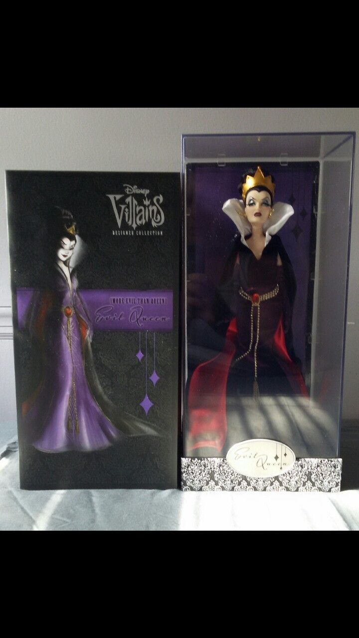 Disney Designer Villain Dolls complete set 6 dolls
