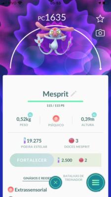 Pokemon TRADE - Mesprit !! 30 Days Friendship Bonus !! Read the Description