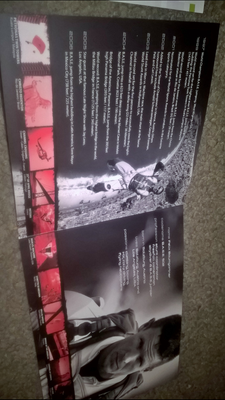 FELIX BAUMGARTNER HAND SIGNED FOLD OUT PROMO